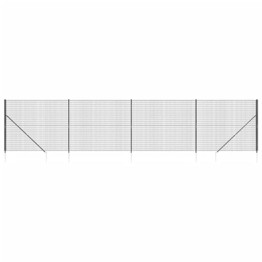 Verkkoaita maapiikeillä antrasiitti 2,2x10 m