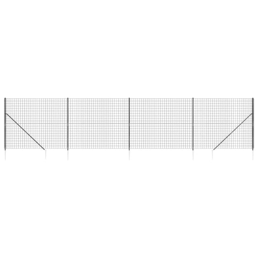 Verkkoaita maapiikeillä antrasiitti 1,6x10 m