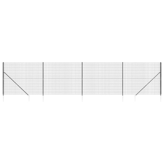 Verkkoaita maapiikeillä antrasiitti 2,2x10 m