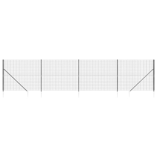 Verkkoaita maapiikeillä antrasiitti 1,6x10 m
