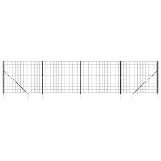 Verkkoaita maapiikeillä antrasiitti 2,2x10 m