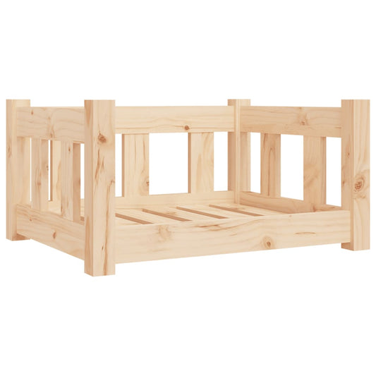Dog bed 55.5x45.5x28 cm solid pine