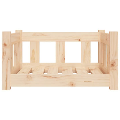 Dog bed 55.5x45.5x28 cm solid pine