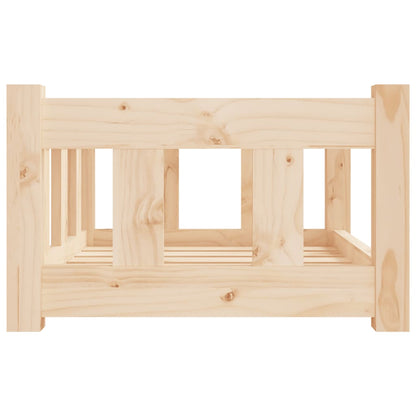 Dog bed 55.5x45.5x28 cm solid pine