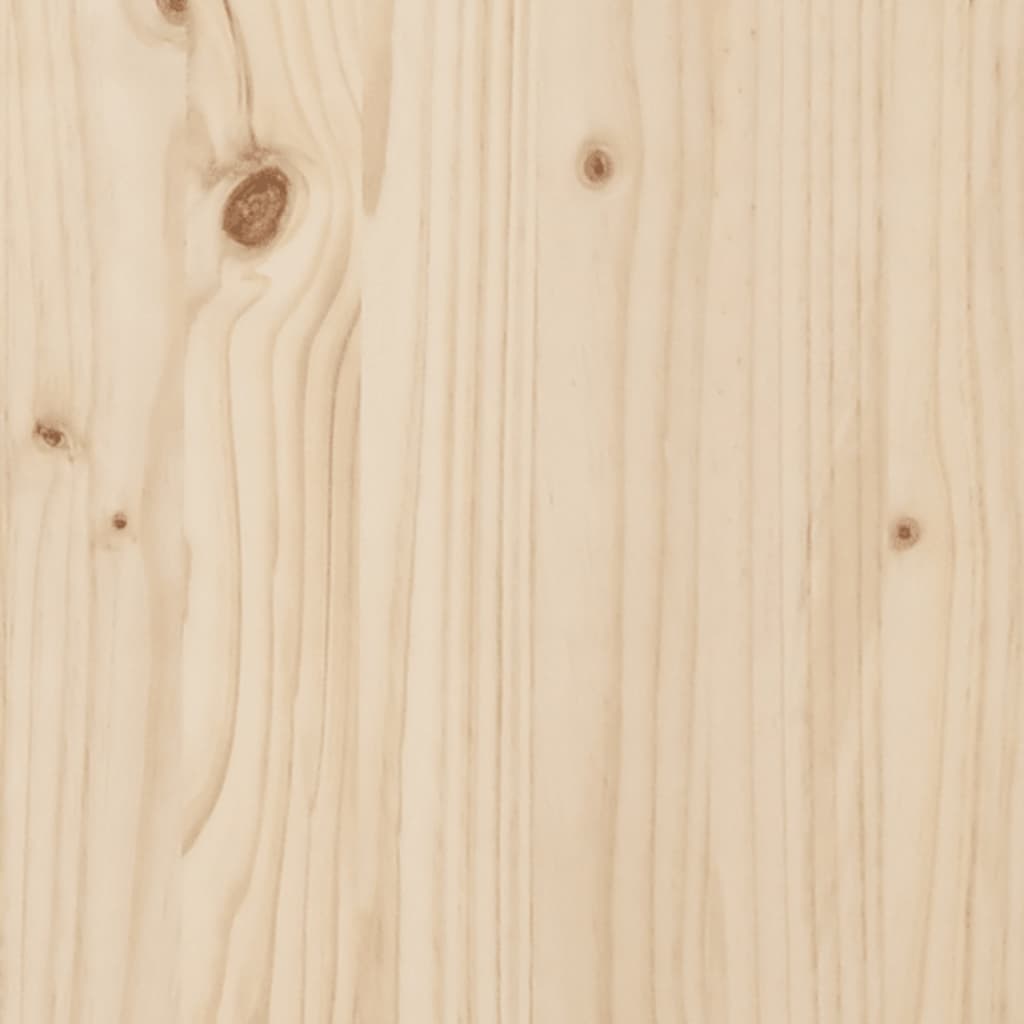 Dog bed 55.5x45.5x28 cm solid pine