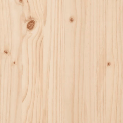 Dog bed 55.5x45.5x28 cm solid pine