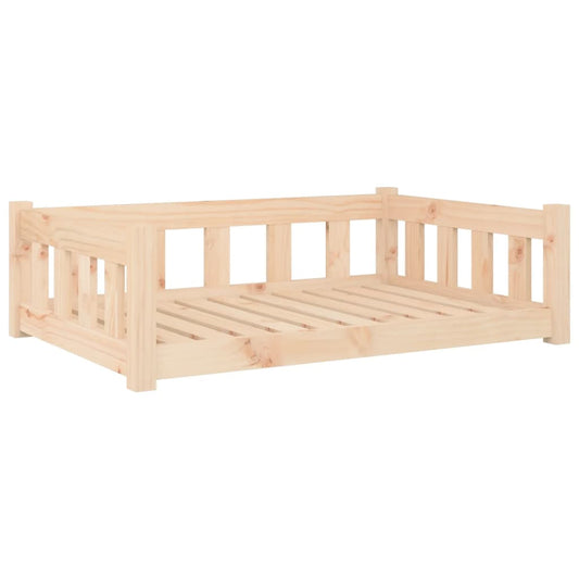 Dog bed 95.5x65.5x28 cm solid pine