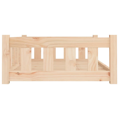 Dog bed 95.5x65.5x28 cm solid pine