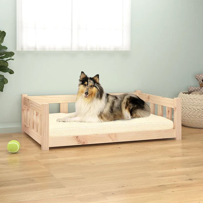 Dog bed 95.5x65.5x28 cm solid pine