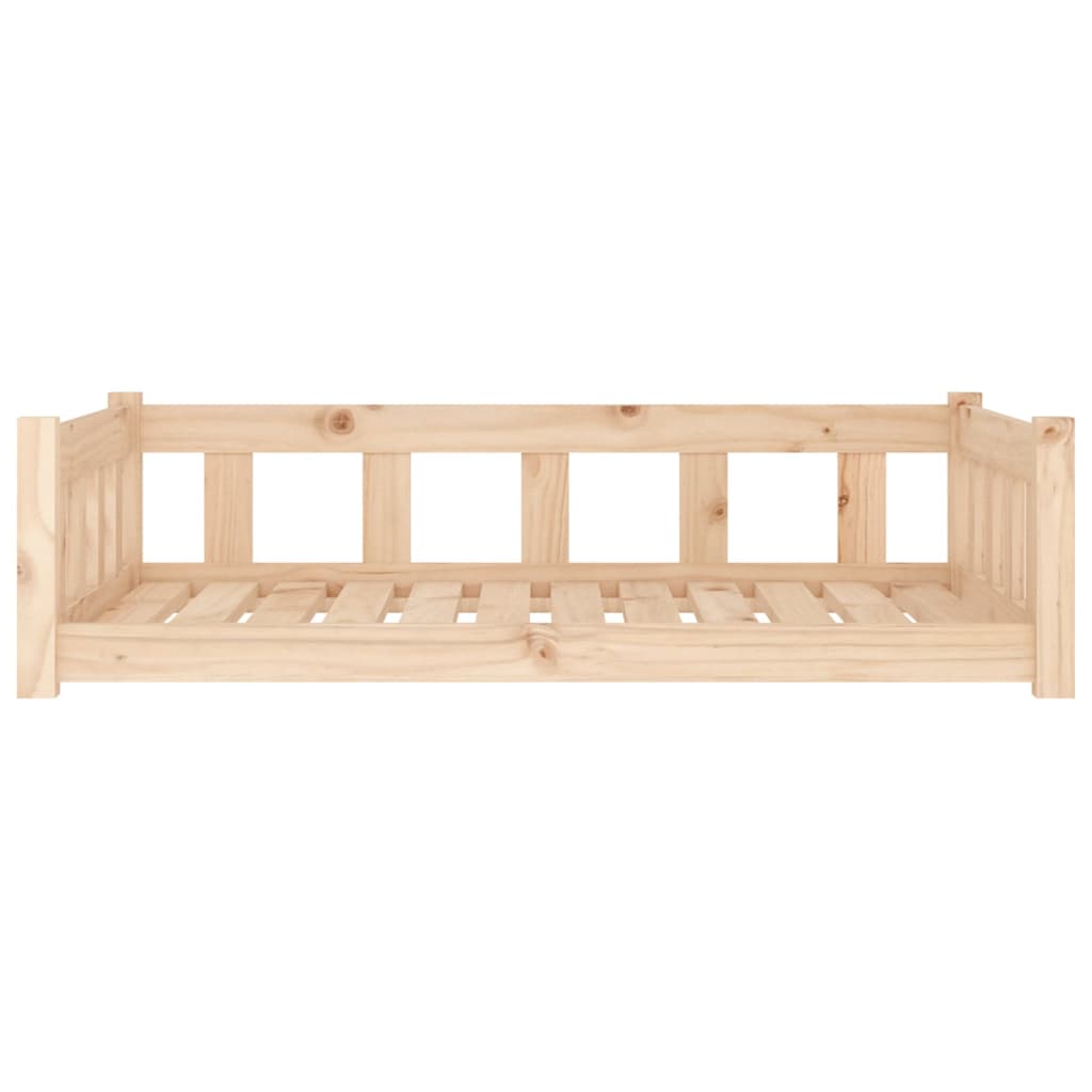 Dog bed 105.5x75.5x28 cm solid pine