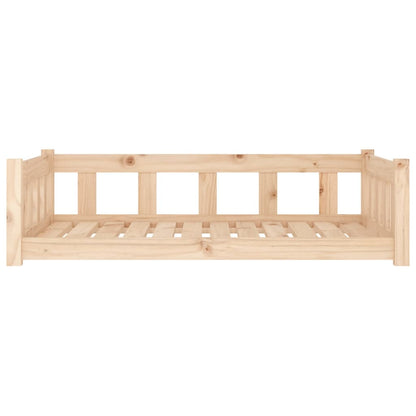 Dog bed 105.5x75.5x28 cm solid pine