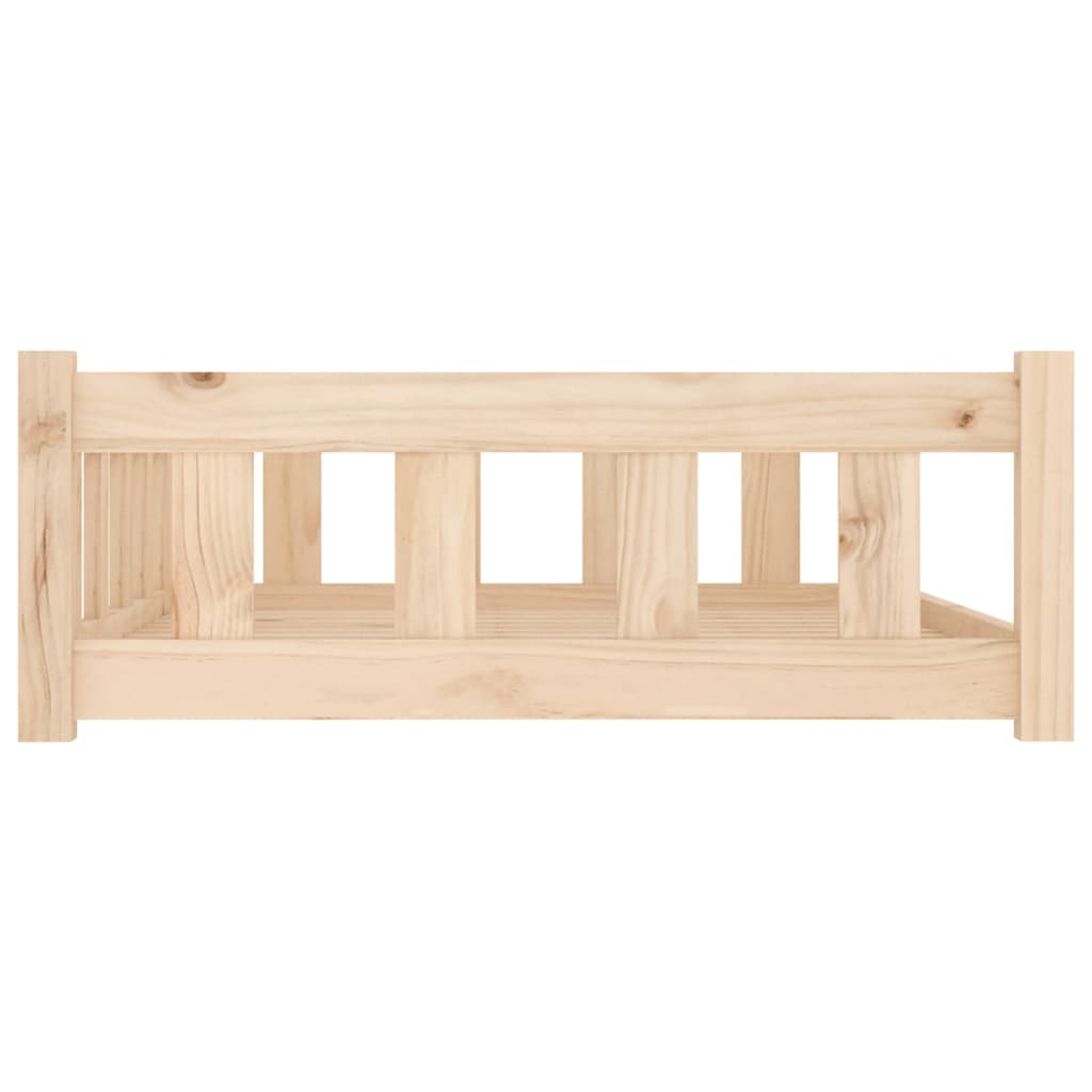 Dog bed 105.5x75.5x28 cm solid pine