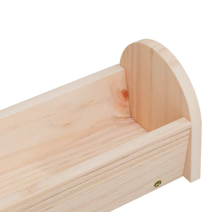 Kanin heinäkaukalo 28x10x10 cm täysi kuusi