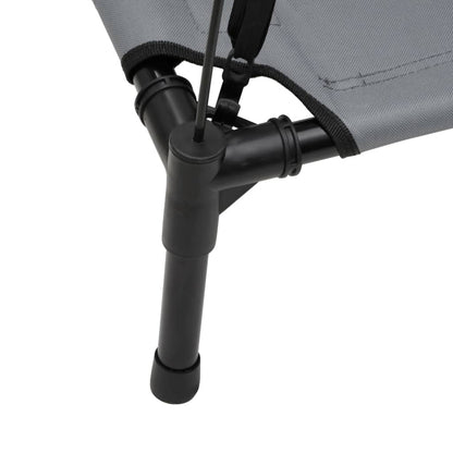 Dog bed with canopy anthracite Oxford fabric and steel