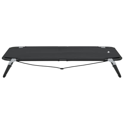 Foldable dog bed anthracite Oxford fabric and steel