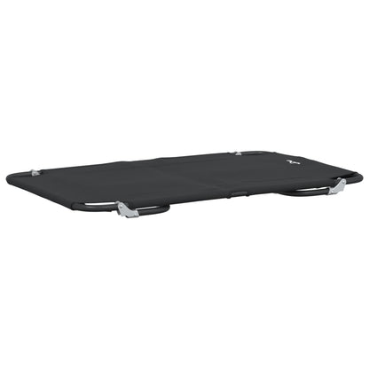 Foldable dog bed anthracite Oxford fabric and steel