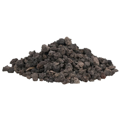 Vulkaaniset kivet 10 kg musta 1-2 cm
