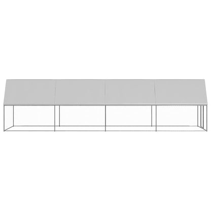 Chicken coop 2x8x2 m galvanized steel