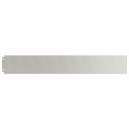 Nurmikon reunalistat 10 kpl 15x103 cm ruostumatonta terästä
