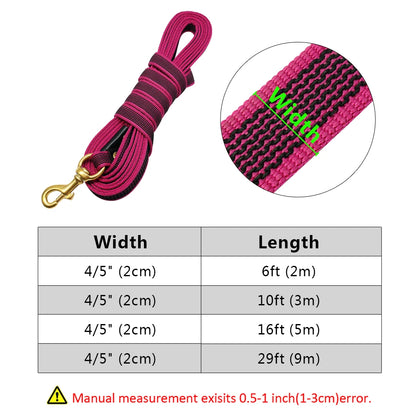 Jäljestys / metsästys pitkät hihnat / Tracking Leash Rope Durable Strong Dog Leash Dogs Walking Training 2M/3M/5M/9M