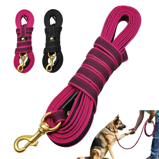 Jäljestys / metsästys pitkät hihnat / Tracking Leash Rope Durable Strong Dog Leash Dogs Walking Training 2M/3M/5M/9M