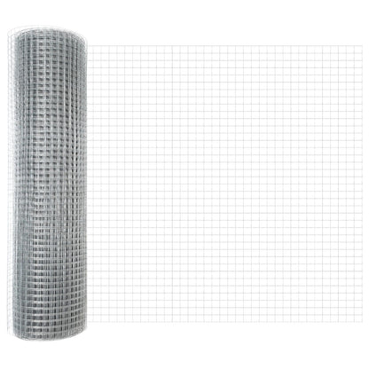 Weldattu Langoitusaita 5 U-pellillä Hopea 0.6x10 m Teräs