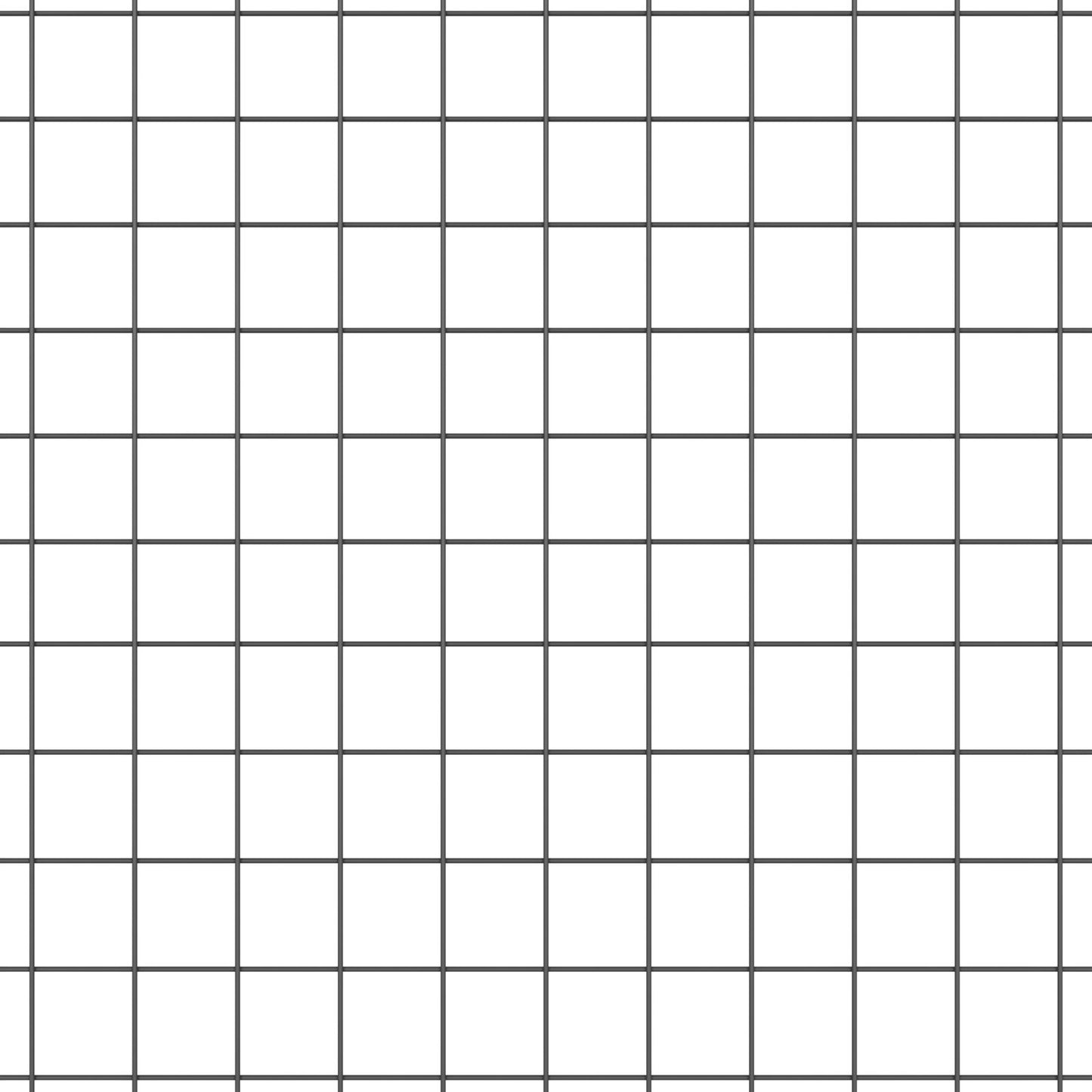 Taivutettu Lankaaida 13 Kärkipostia Harmaa 0.4x100 m Teräs