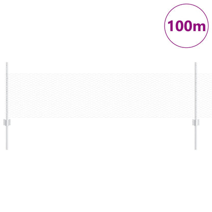 Verkkopostit 11 kpl U-kanava 60 cm Galvanoitu teräs, vidaXL Kuusikulmio verkko 0,5x100 m Galvanoitu teräs
