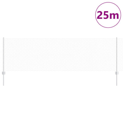 Aidan päät 11 kpl U-kanava 80 cm Galvanisoitu teräs, vidaXL Kuusikulmainen aita 0.8x25 m Galvanisoitu teräs