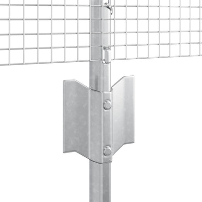 Weldattu Langoitusaita 5 U-pellillä Hopea 0.6x10 m Teräs