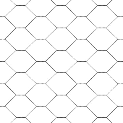 Verkkopostit 22 kpl U-kanava Harmaa 160 cm Teräs, vidaXL Kuusikulmainen verkko Harmaa 1.6x100 m Teräs