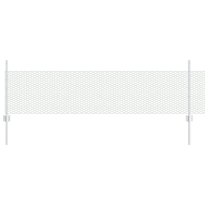 Verkkopostit 11 kpl U-kanava 60 cm Galvanoitu teräs, vidaXL Kuusikulmio verkko 0,5x100 m Galvanoitu teräs