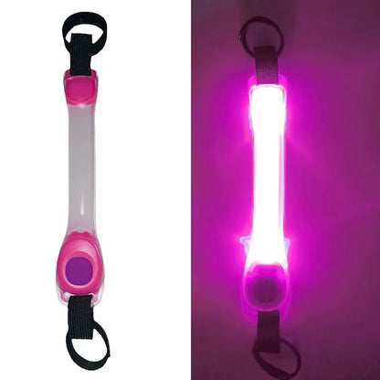 Led valo pantaan,hihnaan tms. / Dog Glowing Collar & Leash Anti Lost Safety Outdoor Waterproof Warning LED Flashing Light Strip Pet Harness Dog Accessories