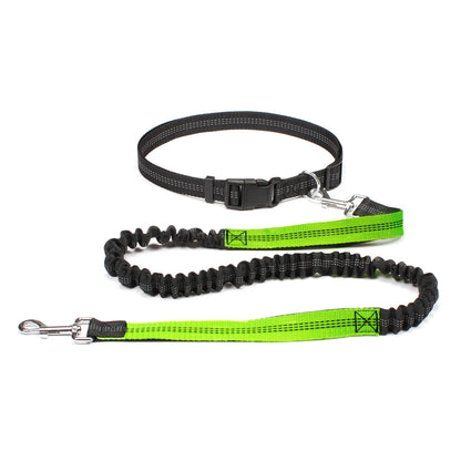 Koiran juoksutus vyö, kädet vapaana malli / Hand Free Dog Leash for Pet Walking Running Jogging Adjustable Dog leash Waist Belt Chest Strap Traction Rope Dog Accessories