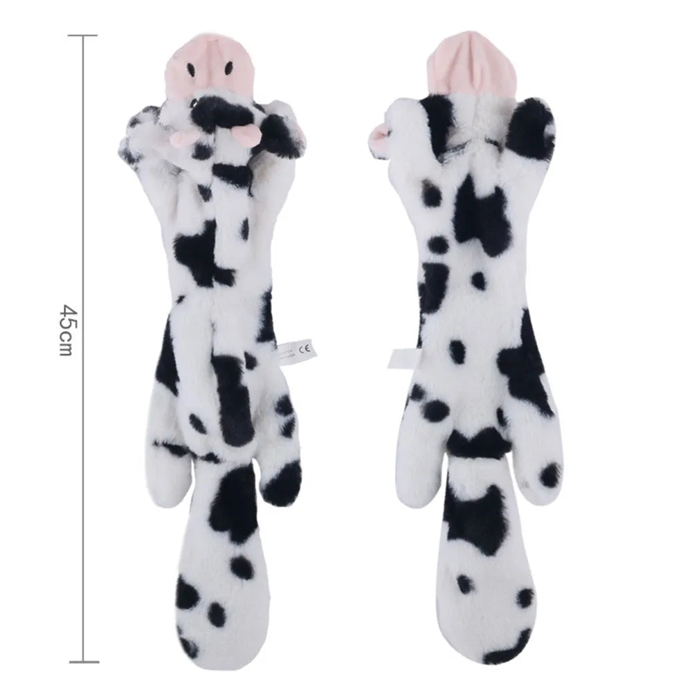 Yli ajetut pehmoeläimet / Funny Simulated Animal dog toy