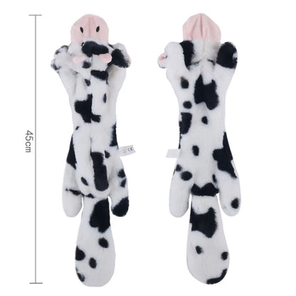 Yli ajetut pehmoeläimet / Funny Simulated Animal dog toy