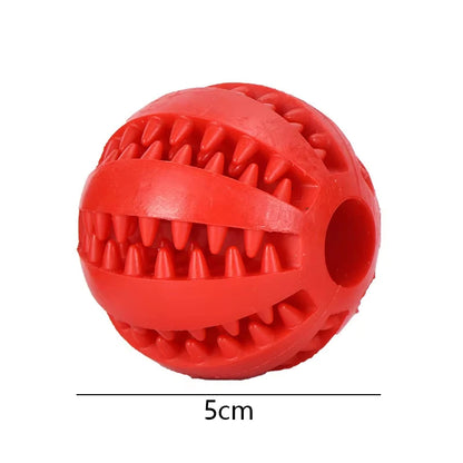 Koiran herkku pallo / puuhapallo Dog Toy Interactive Rubber Dog Ball