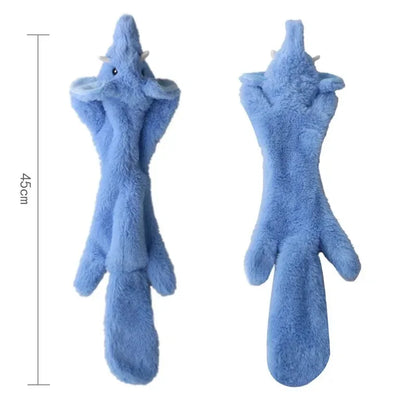Yli ajetut pehmoeläimet / Funny Simulated Animal dog toy
