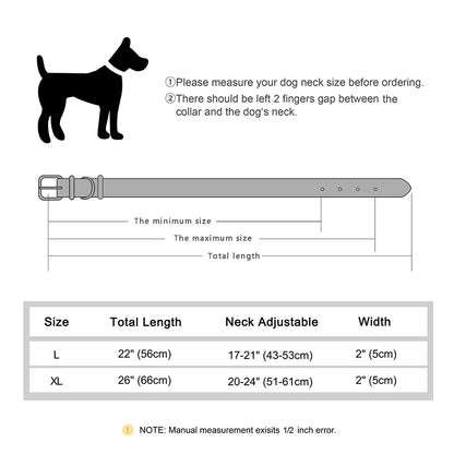 Niittipanta / Dog Collar For Large Dogs Cool Spikes Studded Leather Pet Collars For German Shepherd Mastiff Rottweiler Bulldog Accessories