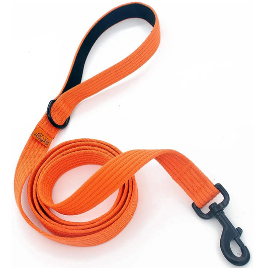 Hihna, pehmustetulla kahvalla / Dog Leash Polyamide Rope With Soft Padded Handle Durable Dog Training Lead Metal Swivel