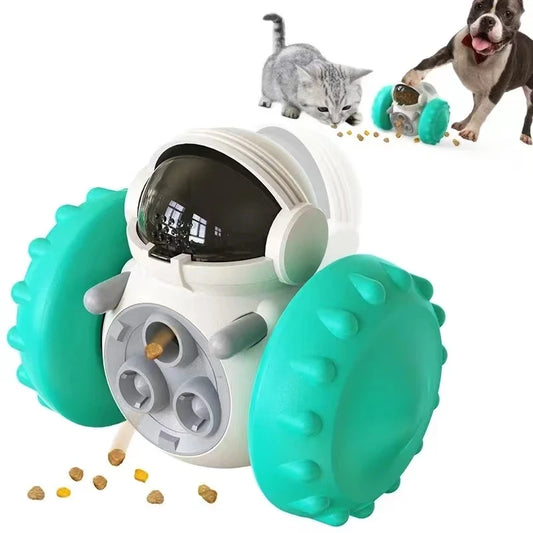 Liikkuva herkkujen tiputtaja robotti, Dog Toys Interactive Toys