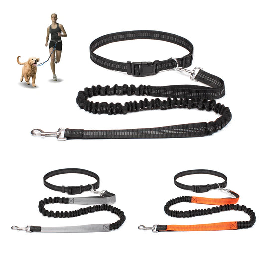 Koiran juoksutus vyö, kädet vapaana malli / Hand Free Dog Leash for Pet Walking Running Jogging Adjustable Dog leash Waist Belt Chest Strap Traction Rope Dog Accessories