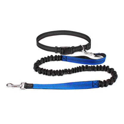 Koiran juoksutus vyö, kädet vapaana malli / Hand Free Dog Leash for Pet Walking Running Jogging Adjustable Dog leash Waist Belt Chest Strap Traction Rope Dog Accessories