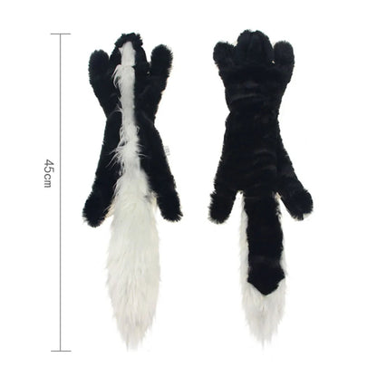 Yli ajetut pehmoeläimet / Funny Simulated Animal dog toy