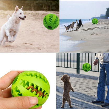 Koiran herkku pallo / puuhapallo Dog Toy Interactive Rubber Dog Ball