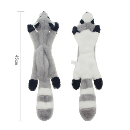 Yli ajetut pehmoeläimet / Funny Simulated Animal dog toy