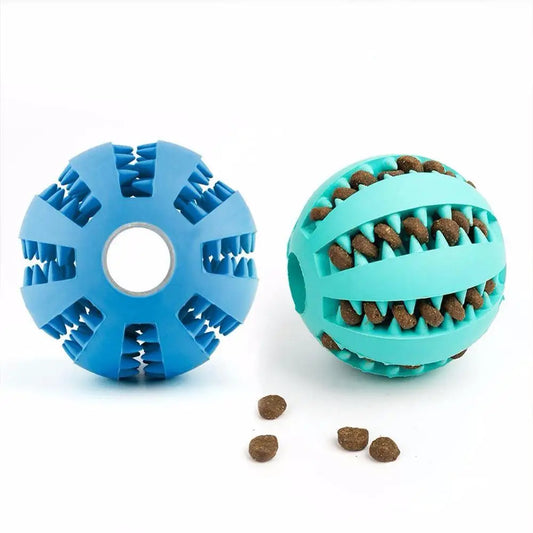 Koiran herkku pallo / puuhapallo Dog Toy Interactive Rubber Dog Ball