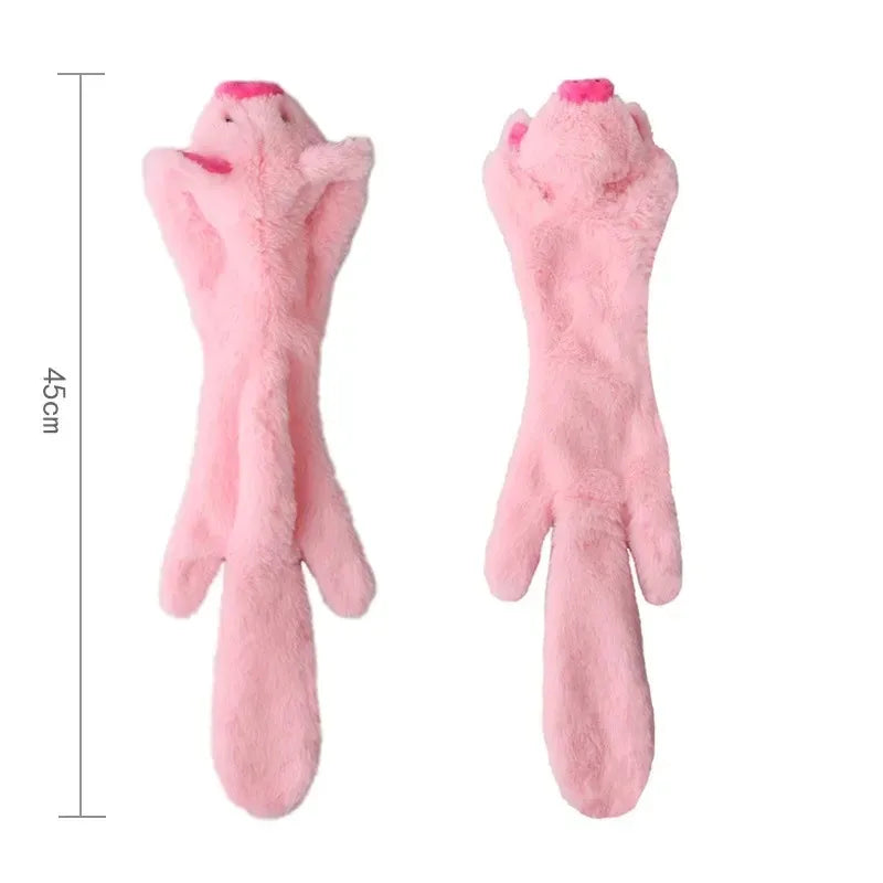 Yli ajetut pehmoeläimet / Funny Simulated Animal dog toy