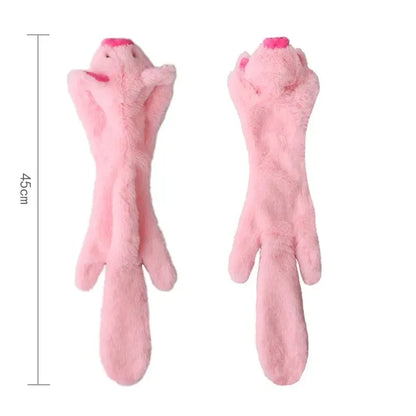 Yli ajetut pehmoeläimet / Funny Simulated Animal dog toy