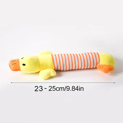 Yli ajetut pehmoeläimet / Funny Simulated Animal dog toy